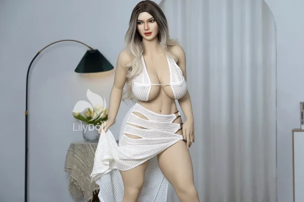 LilyDoll 157cm (5'1.81") K Cup TPE Body & Silicone Head Sex Doll (LD022)